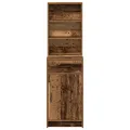 Armoire haute Bois ancien 40x41x135 cm