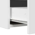 Table de Maquillage Murale avec Lumières LED - Blanc
