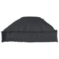 Coussin de palette pour banc Noir 150x40x8 cm Tissu Oxford