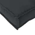 Coussin de palette pour banc Noir 150x40x8 cm Tissu Oxford