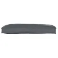 Coussins de palette pour banc 2 pcs Anthracite 100x40x8 cm en tissu Oxford