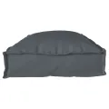 Coussins de palette pour banc 2 pcs Anthracite 100x40x8 cm en tissu Oxford