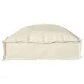 Coussin de palette pour banc Crème 100x40x8 cm Tissu Oxford