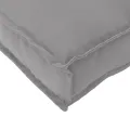 Coussin de palette pour banc Gris 180x40x8 cm en tissu Oxford
