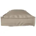 Coussin de palette pour Banc Taupe 120x40x8 cm Tissu Oxford