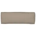 Coussin de palette pour Banc Taupe 120x40x8 cm Tissu Oxford