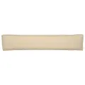 Coussin de palette pour banc beige 200x40x8 cm en tissu Oxford