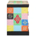 Meuble TV  Multicolore 100x35x50 cm en bois de mangue massif