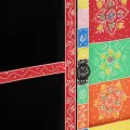 Meuble TV  Multicolore 100x35x50 cm en bois de mangue massif
