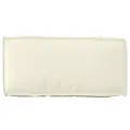 Coussin de palette pour dossier Crème 80x40x12 cm Tissu Oxford