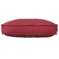 Coussin Palette pour Dossier Rouge Vin 70x40x12 cm Tissu Oxford