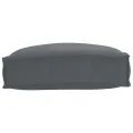 Coussin de palette pour siège Anthracite 50x50x12 cm en tissu Oxford