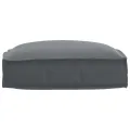 Coussin de palette pour siège Anthracite 50x50x12 cm en tissu Oxford