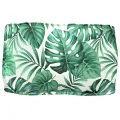 Ensemble de coussins de palette en 2 pièces motif feuillage en tissu Oxford
