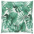 Ensemble de coussins de palette en 2 pièces motif feuillage en tissu Oxford
