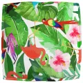 Coussin de palette pour siège Jungle tropical 50x50x12 cm Tissu Oxford