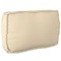 Ensemble de coussins en palette de 3 pièces beige en tissu Oxford