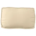 Ensemble de coussins en palette de 3 pièces beige en tissu Oxford