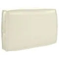 Coussin de palette pour dossier Crème 60x40x12 cm Tissu Oxford