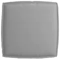 Coussin de Palette pour Siège Gris 60x60x12 cm Tissu Oxford