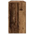 Buffet avec éclairage LED Bois ancien 162x37x67 cm Bois reconstitué