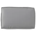 Ensemble de coussins de palette de 2 pièces en tissu oxford gris