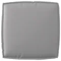 Ensemble de coussins de palette de 2 pièces en tissu oxford gris