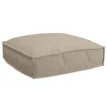 Set de coussins de palette 2 pièces taupe en tissu oxford