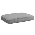 Ensemble de coussins de palette 3 pièces en tissu oxford gris