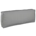 Ensemble de coussins de palette 3 pièces en tissu oxford gris