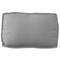Ensemble de coussins de palette 3 pièces en tissu oxford gris