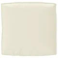 Ensemble de coussins de palette en 2 pièces crème en tissu Oxford