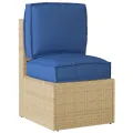 Set de coussins en palette de 2 pièces bleu royal en tissu Oxford