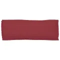Coussin de palette pour banc rouge vin 110x40x8 cm en tissu Oxford
