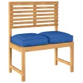 Coussins de palette pour siège 2 pcs Bleu royal 40x40x8 cm Tissu Oxford