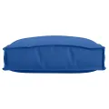 Coussins de palette pour siège 2 pcs Bleu royal 40x40x8 cm Tissu Oxford