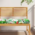 Coussins de palette pour siège 2 pcs Jungle tropicale 40x40x8 cm Tissu Oxford