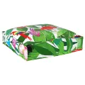 Coussins de palette pour siège 2 pcs Jungle tropicale 40x40x8 cm Tissu Oxford