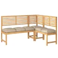 Coussins de palette pour sièges 6 pcs Taupe 40x40x8 cm Tissu Oxford