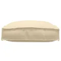 Coussins de palette pour siège 4 pcs Beige 40x40x8 cm Oxford