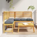 Coussins de palette pour siège 6 pcs anthracite 40x40x8 cm Tissu Oxford