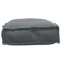 Coussin Palette pour siège anthracite 60x40x8 cm en tissu Oxford