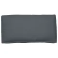 Coussin Palette pour Siège/Dossier Anthracite 120x60x12 cm Tissu Oxford