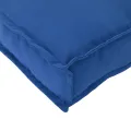 Ensemble de 2 coussins sur palette Bleu royal Tissu Oxford
