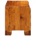 Banc à chaussures  90x35x40 cm en bois massif d'acacia