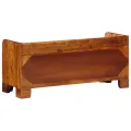 Banc à chaussures  90x35x40 cm en bois massif d'acacia