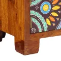 Banc à chaussures  90x35x40 cm en bois massif d'acacia