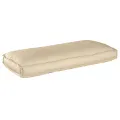 Coussin de palette pour siège/dossier Beige 120x50x12 cm en tissu Oxford