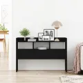 Buffet noir en chêne  105x30x70 cm en bois d'ingénierie
