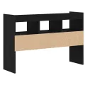 Buffet noir en chêne  105x30x70 cm en bois d'ingénierie